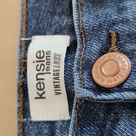 Kensie "The Tessa" High Rise Bootcut Blue Jeans, Size Unknown - EUC - Picture 2 of 13